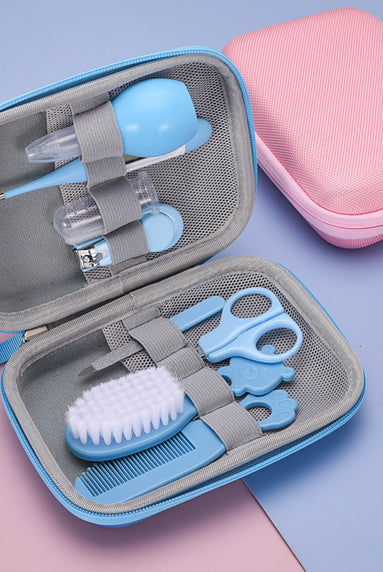 Baby Verzorgingsset – Thermometer, Nagelknipper en 8-delige Verpleegset