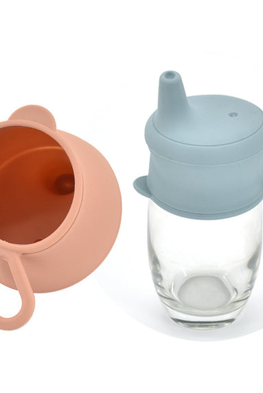 BPA-vrije Baby Siliconen Bekerdeksel – Splash-proof Afdekking voor Drinkbekers