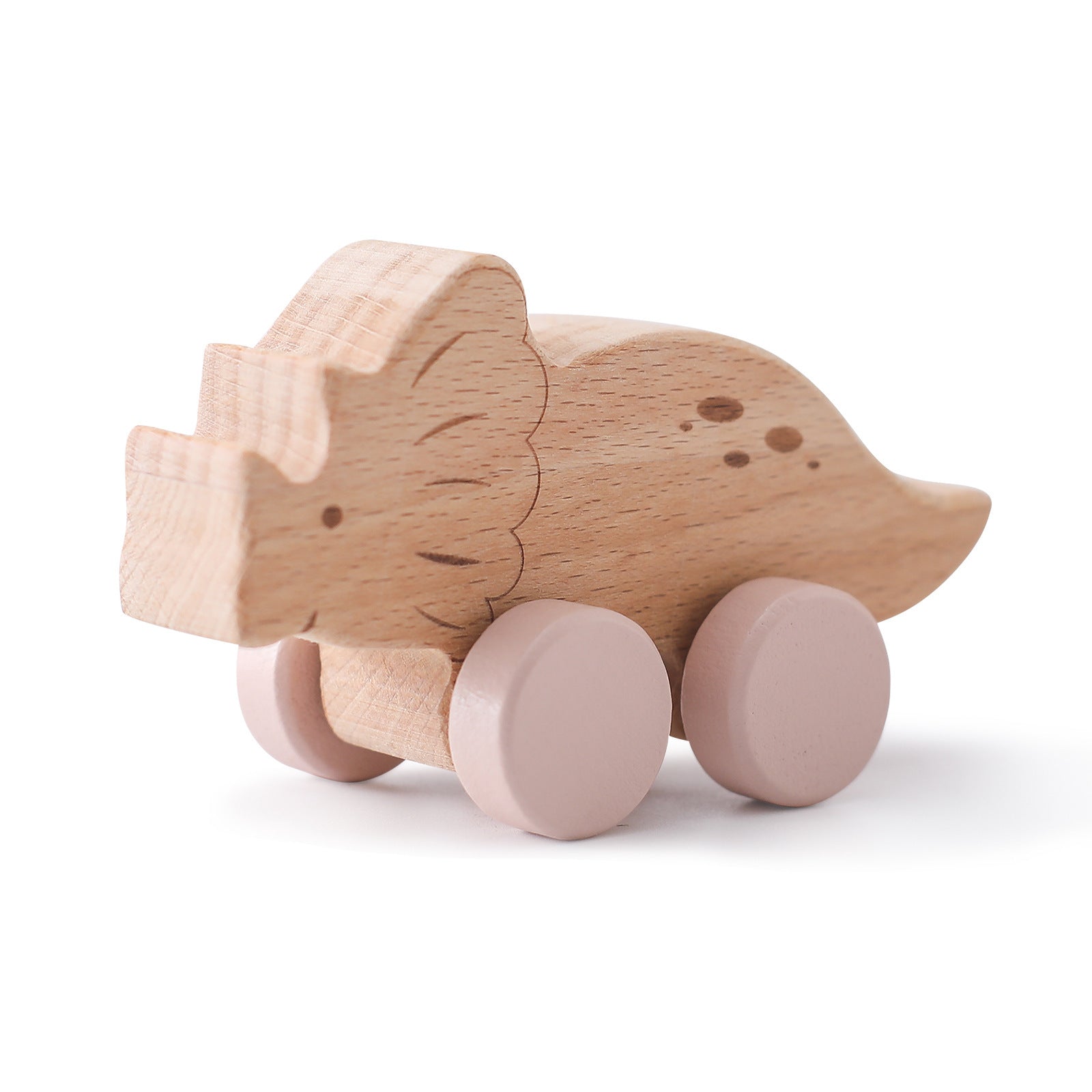 Houten Speelgoed Trolley – Educatief Loopwagentje voor Baby’s en Peuters
