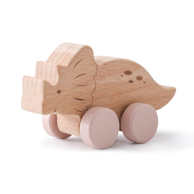 Houten Speelgoed Trolley – Educatief Loopwagentje voor Baby’s en Peuters