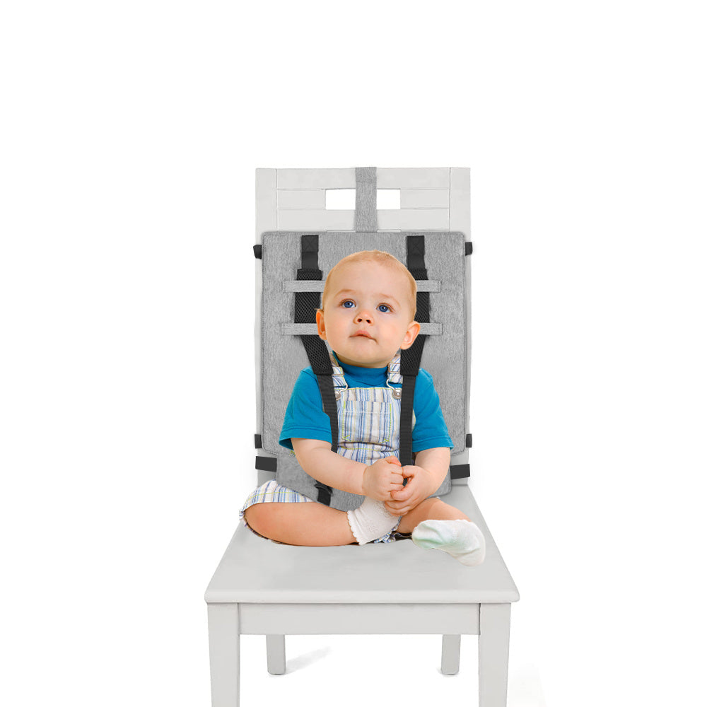 Draagbaar Baby Stoeltje met Veiligheidsgordel – Stoffen Reishoes Kinderstoel voor Onderweg