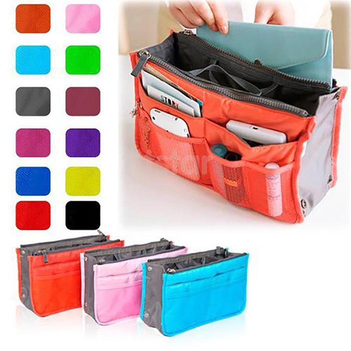 Reis Organizer Tas – Dubbele Rits, Compact & Duurzaam
