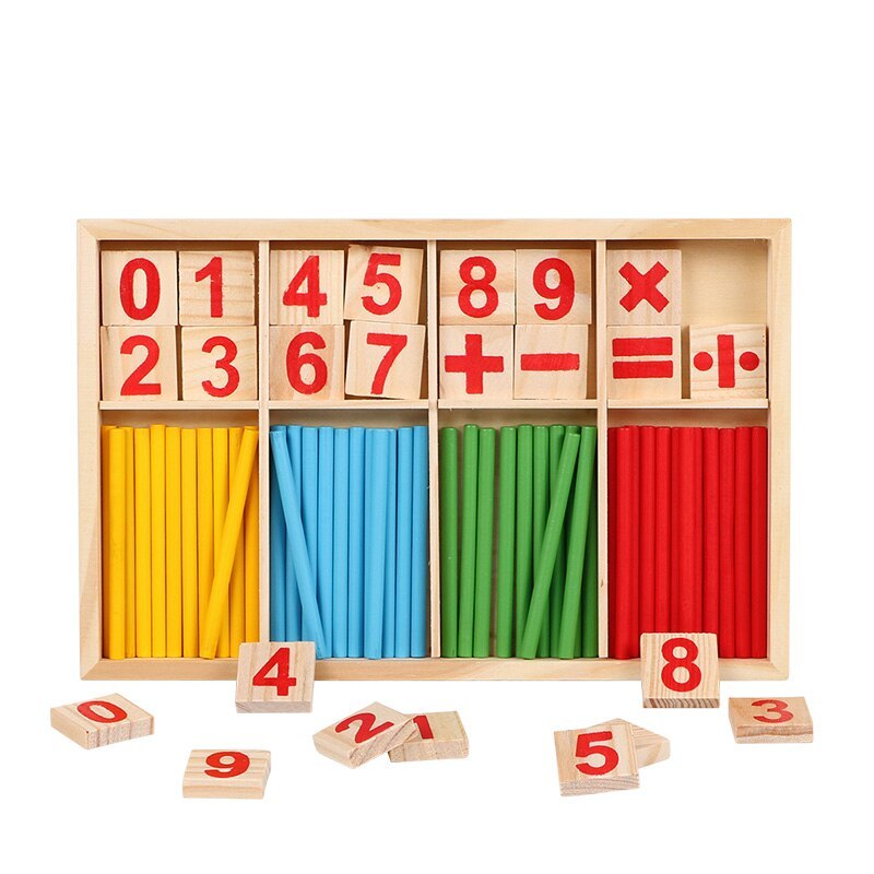 Montessori Houten Reken- en Educatief Speelgoed voor Peuters