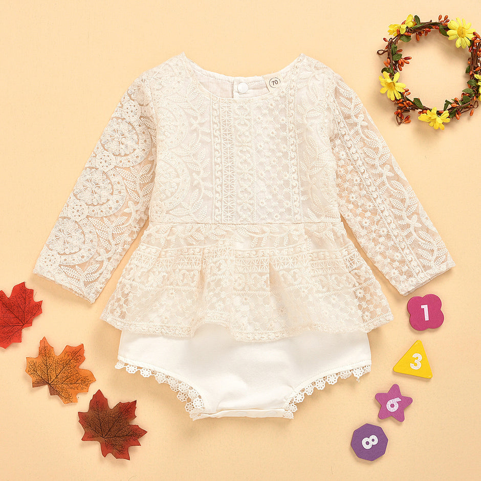 Baby Romper Lange Mouw & Mouwloos – Katoen – Triangle Climbing – Lente