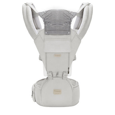 3-in-1 Baby Draagzak met Heupzitje – Ergonomische Baby Carrier met Tailleband tot 125 cm