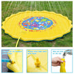 Baby Speelmat met Anime Visjes – Ontwikkelingsspeelgoed voor Baby’s – Geel & Ocean Spray Design