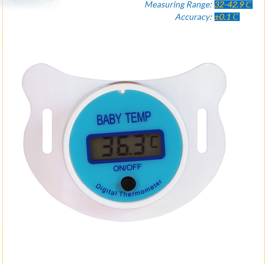 Fopspeen Thermometer voor Baby’s en Peuters – Veilig en Eenvoudig Temperatuur Meten