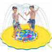 Baby Speelmat met Anime Visjes – Ontwikkelingsspeelgoed voor Baby’s – Geel & Ocean Spray Design