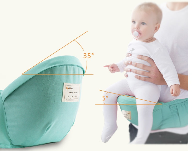 Multifunctionele Baby Heupdrager – Ergonomisch Heupzitje met Opbergvak en Verstelbare Tailleband