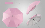 360° Verstelbare Kinderwagen Parasol – Universele Kinderwagen Accessoire