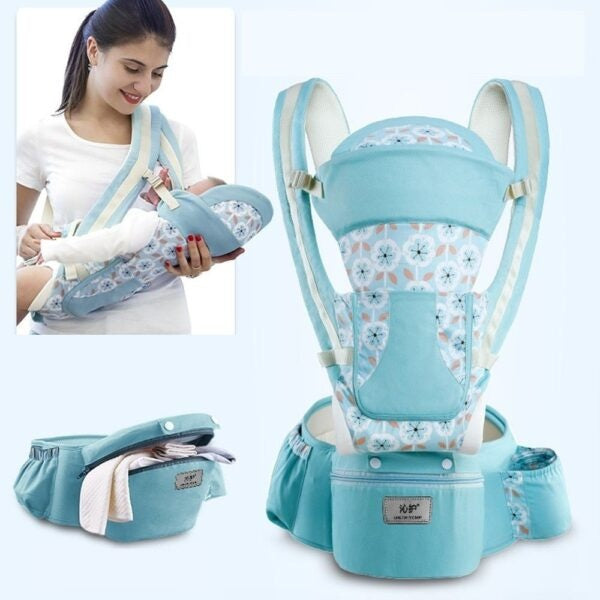 Multifunctionele Baby Heupdrager – Ergonomisch Heupzitje met Opbergvak en Verstelbare Tailleband