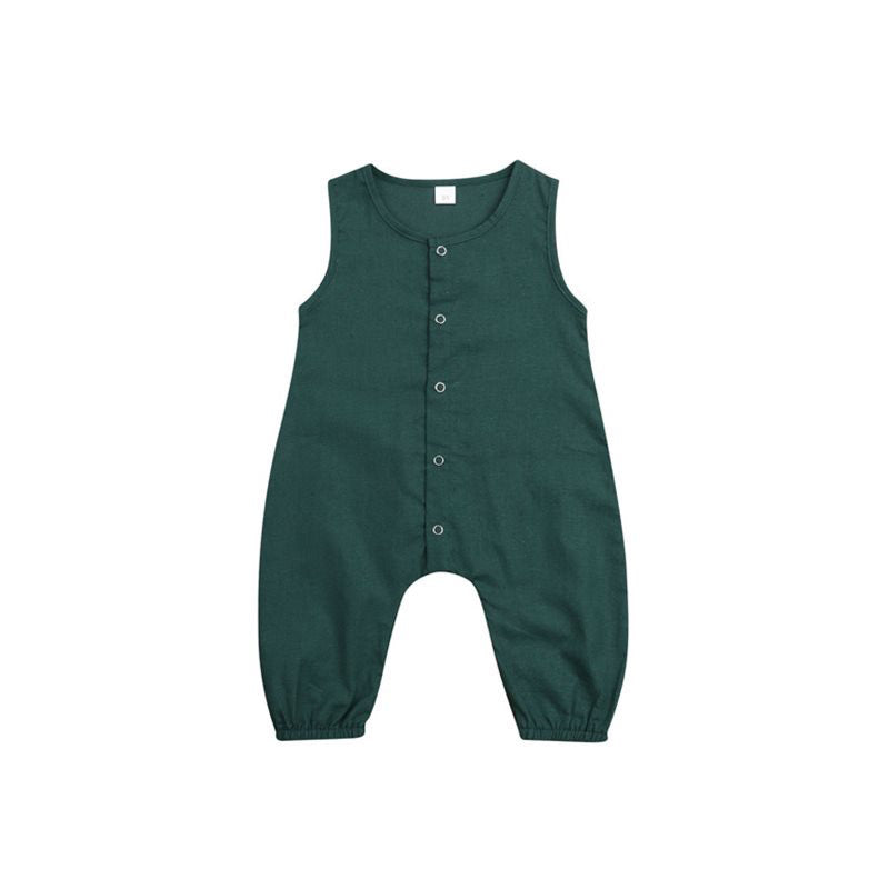 Baby Romper Zomer – Korte Mouw – Unisex 0-24 Maanden – Sportief Design