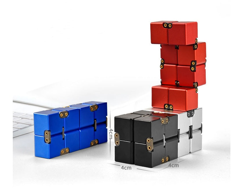 Educatief Speelgoed – Infinity Cube Stressblok voor Kinderen en Volwassenen | Concentratie & Fidget Speelgoed