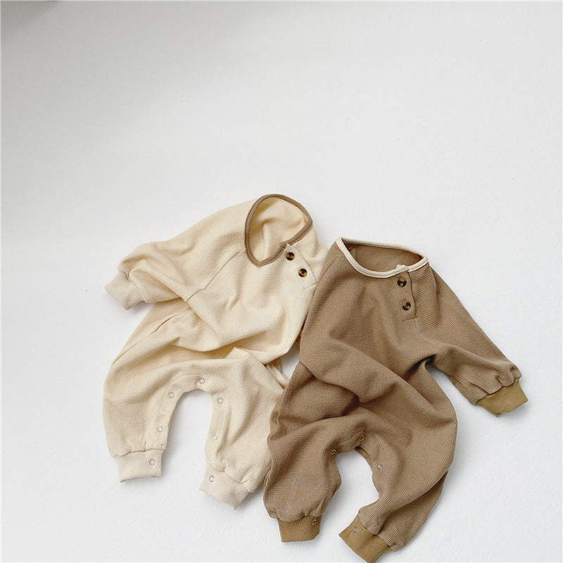 Comfortabele Baby Romper | Lange Mouwen One-Piece