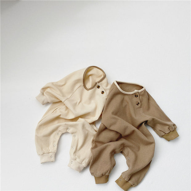 Comfortabele Baby Romper | Lange Mouwen One-Piece