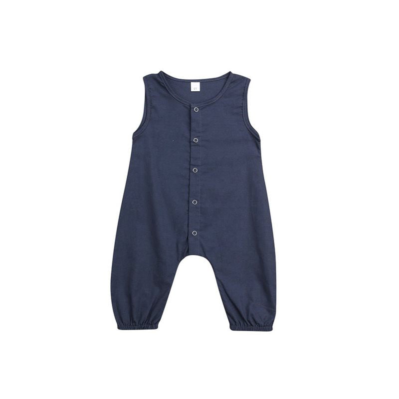 Baby Romper Zomer – Korte Mouw – Unisex 0-24 Maanden – Sportief Design