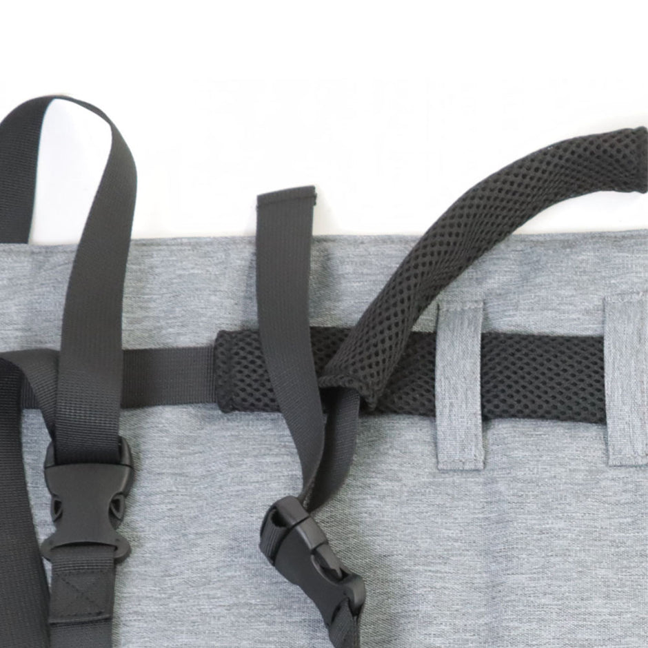 Draagbaar Baby Stoeltje met Veiligheidsgordel – Stoffen Reishoes Kinderstoel voor Onderweg