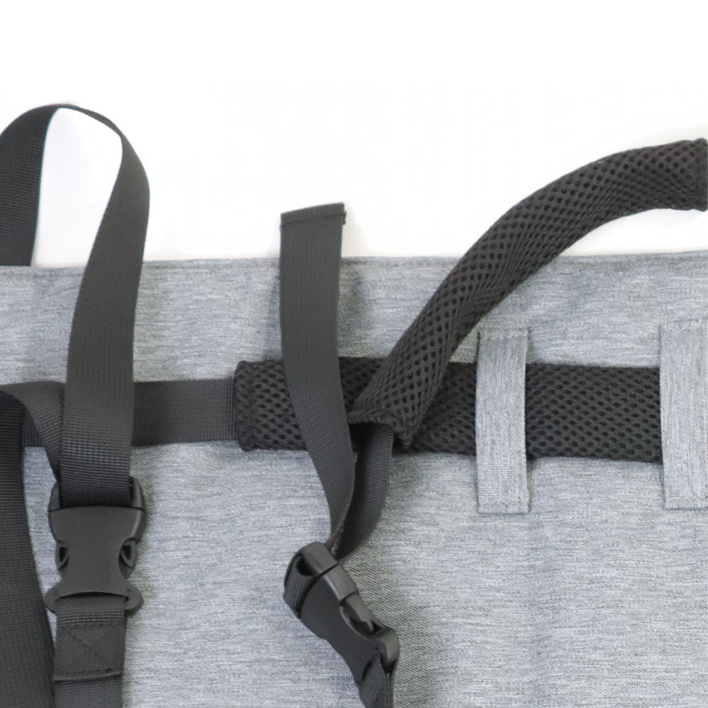 Draagbaar Baby Stoeltje met Veiligheidsgordel – Stoffen Reishoes Kinderstoel voor Onderweg