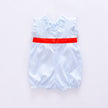 Zomer Baby Romper – Mouwloos Katoen voor Meisjes