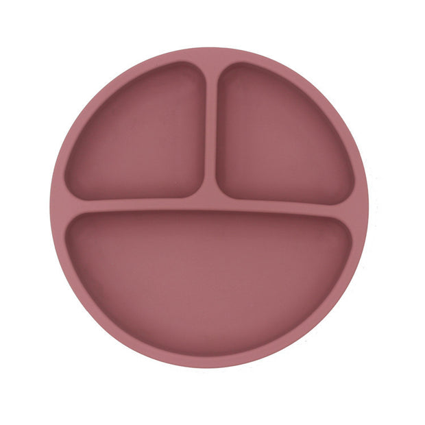 Siliconen Kinderbord met Vakken – Antislip Bord voor Baby en Peuter – BPA-vrij – Vanaf 6 Maanden