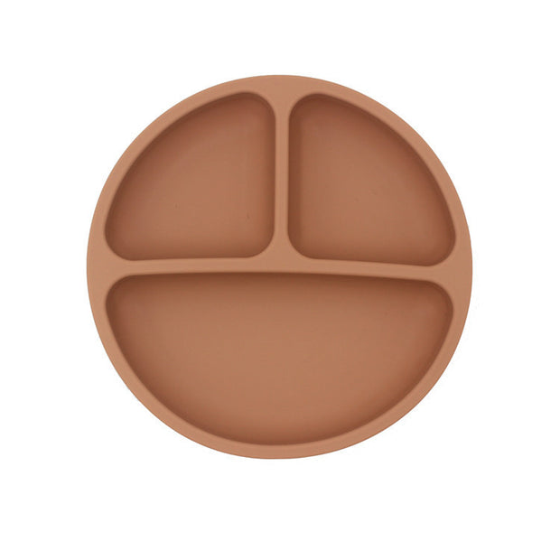 Siliconen Kinderbord met Vakken – Antislip Bord voor Baby en Peuter – BPA-vrij – Vanaf 6 Maanden