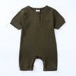 Baby Romper Katoen – Gestreept – Unisex Kruippakje – 0-12 Maanden