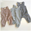 Baby Romper – Zomerse Mouwloze Jumpsuit voor Meisjes en Jongens