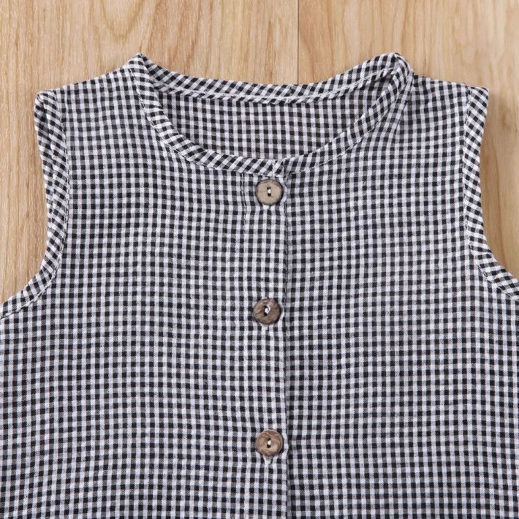 Baby Romper – Zomerse Mouwloze Jumpsuit voor Meisjes en Jongens