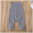 Baby Romper – Zomerse Mouwloze Jumpsuit voor Meisjes en Jongens