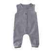 Baby Romper – Zomerse Mouwloze Jumpsuit voor Meisjes en Jongens
