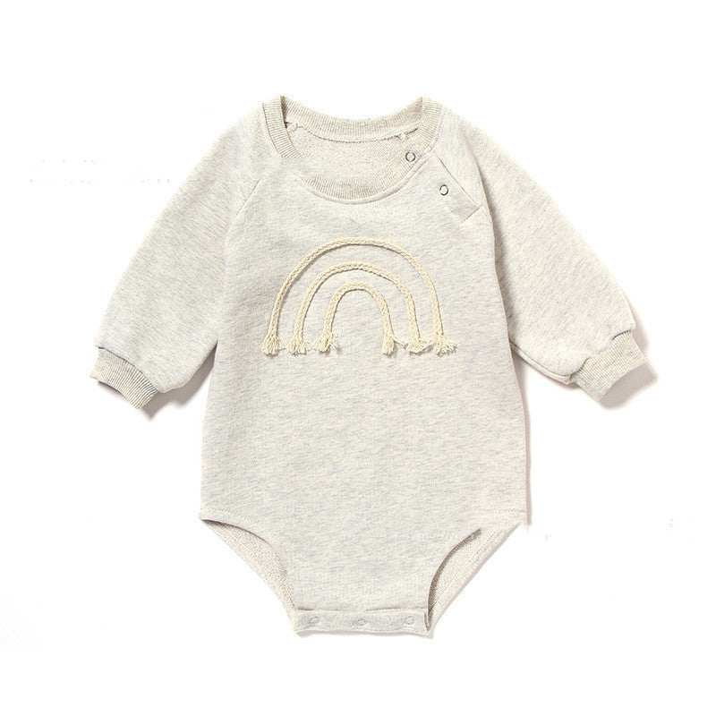 Baby Romper Lange Mouwen – Comfortabel Katoenen One-Piece