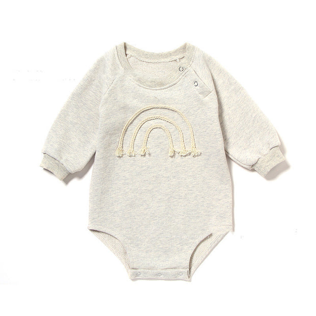 Baby Romper Lange Mouwen – Comfortabel Katoenen One-Piece