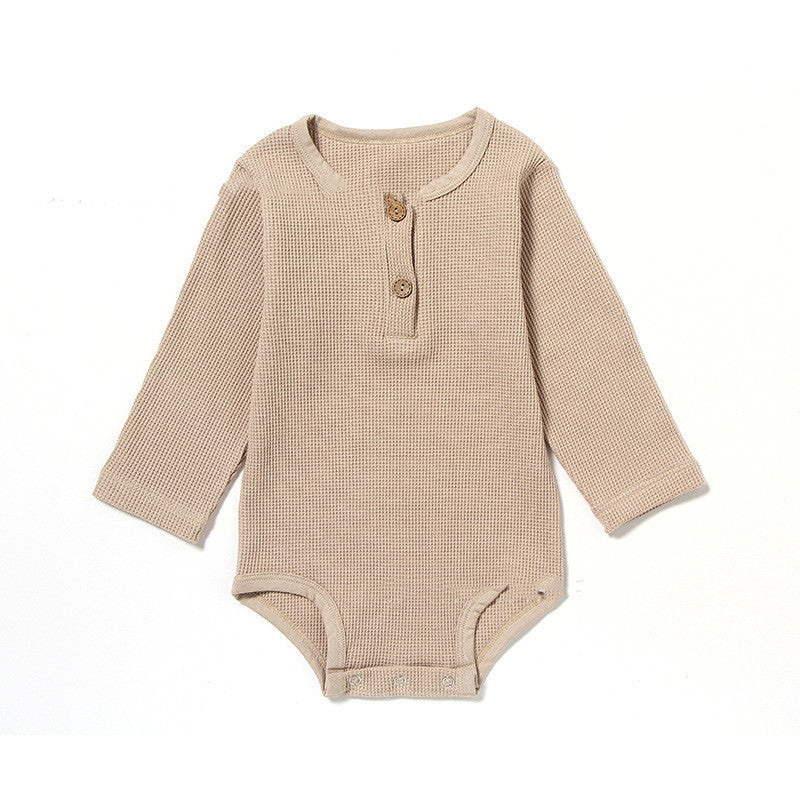 Baby Romper Lange Mouwen – Comfortabel Katoenen One-Piece
