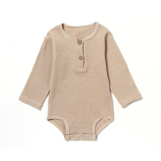 Baby Romper Lange Mouwen – Comfortabel Katoenen One-Piece