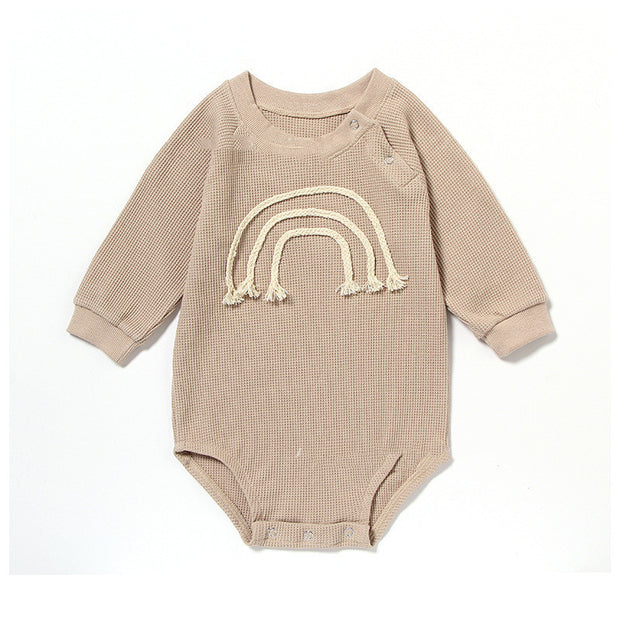 Baby Romper Lange Mouwen – Comfortabel Katoenen One-Piece
