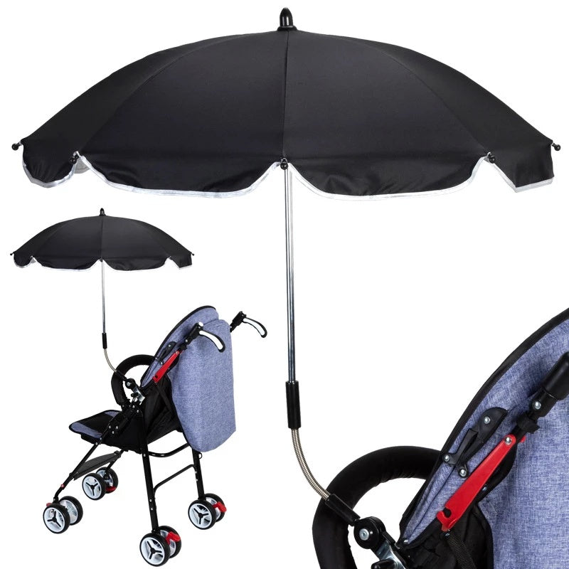 360° Verstelbare Kinderwagen Parasol – Universele Kinderwagen Accessoire