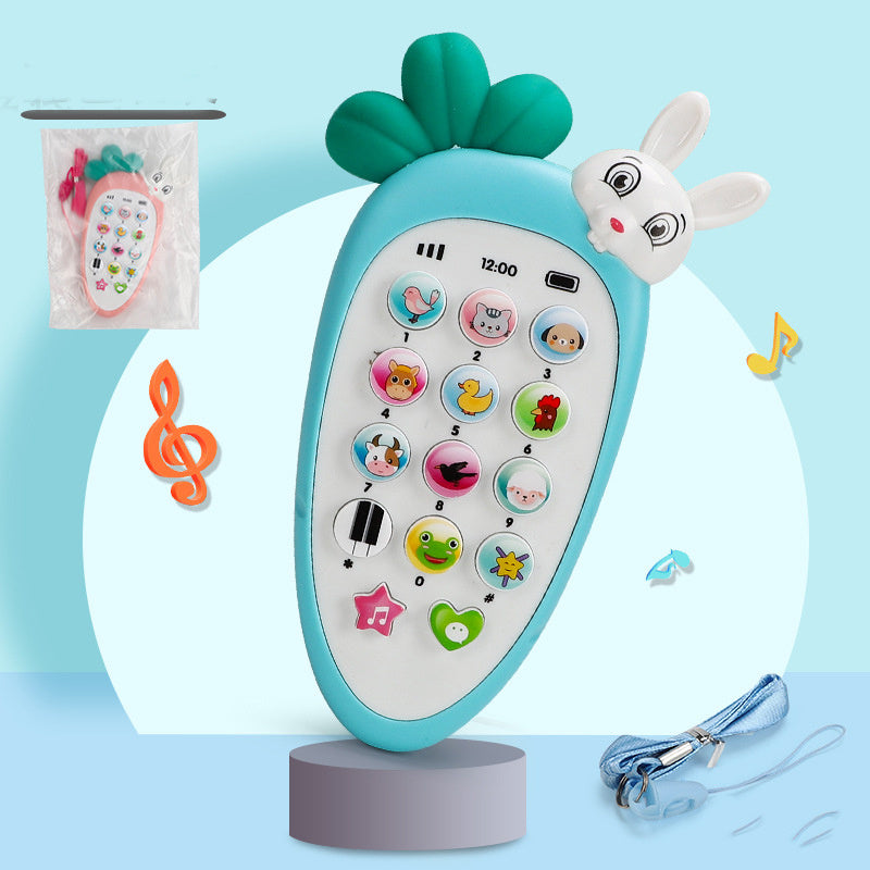 Baby Elektronische Telefoon – Muzikaal Educatief Speelgoed voor Vroege Ontwikkeling | Multifunctionele Simulatie Telefoon