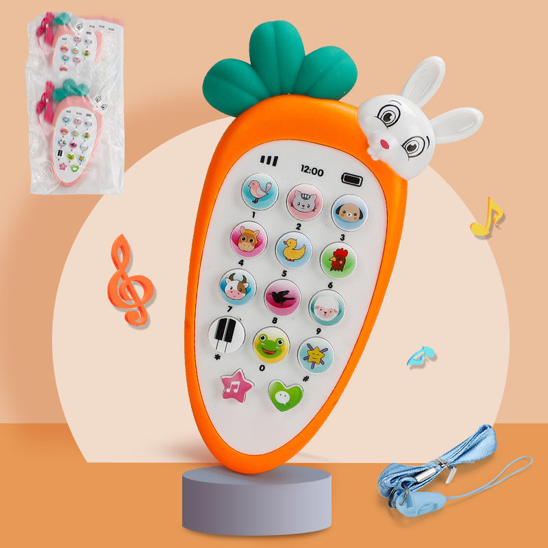 Baby Elektronische Telefoon – Muzikaal Educatief Speelgoed voor Vroege Ontwikkeling | Multifunctionele Simulatie Telefoon
