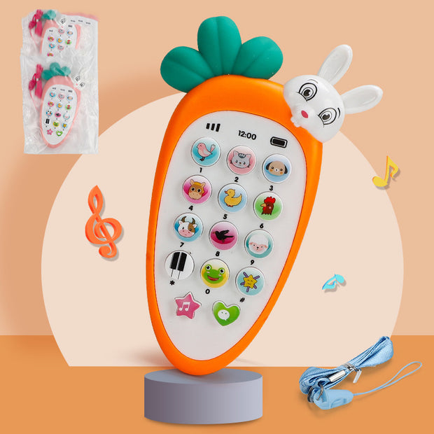Baby Elektronische Telefoon – Muzikaal Educatief Speelgoed voor Vroege Ontwikkeling | Multifunctionele Simulatie Telefoon