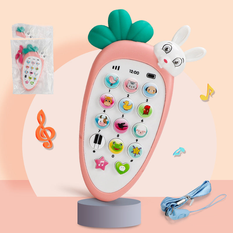 Baby Elektronische Telefoon – Muzikaal Educatief Speelgoed voor Vroege Ontwikkeling | Multifunctionele Simulatie Telefoon
