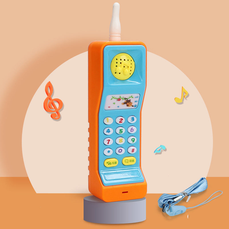 Baby Elektronische Telefoon – Muzikaal Educatief Speelgoed voor Vroege Ontwikkeling | Multifunctionele Simulatie Telefoon