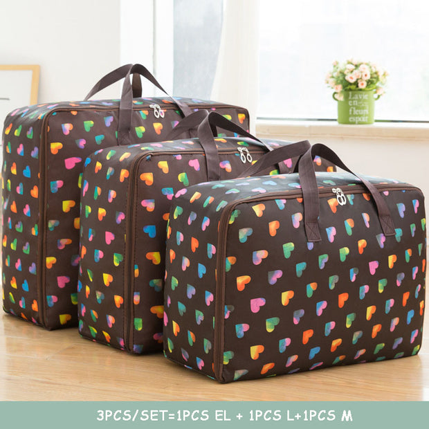 Waterdichte Draagbare Opbergzak voor Kleding – Opvouwbare Organiser voor Dekbedden, Kussens & Dekens