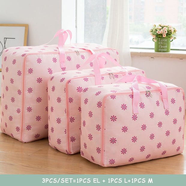 Waterdichte Draagbare Opbergzak voor Kleding – Opvouwbare Organiser voor Dekbedden, Kussens & Dekens