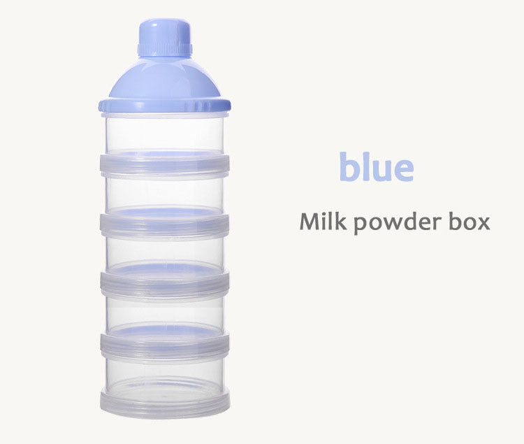 Vijflaagse Afneembare Melkpoederdoos – Handig voor Baby’s en Peuters