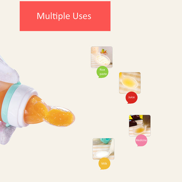Pasgeboren Dolphin Siliconen Multifunctionele Fles – Baby Voedingsfles