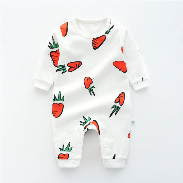Baby Jumpsuit – Lente & Herfst Katoenen Romper met Lange Mouwen