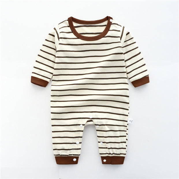 Baby Jumpsuit – Lente & Herfst Katoenen Romper met Lange Mouwen