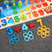 Houten Educatief Puzzel Speelgoed – Vroege Ontwikkeling en Cijferherkenning voor Peuters