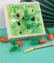 Populair Educatief Speelgoed – Houten Wortelpuzzel Trekspel voor Kinderen