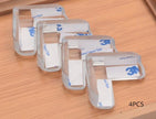 Baby Hoekbeschermers van Siliconen – Tafelbeschermer voor Kindveiligheid – Transparant & Zacht